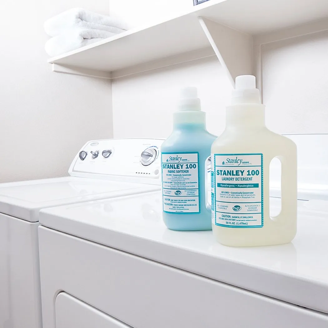 100 Laundry Detergent Hypoallergenic & Fragrance Free - Color Safe