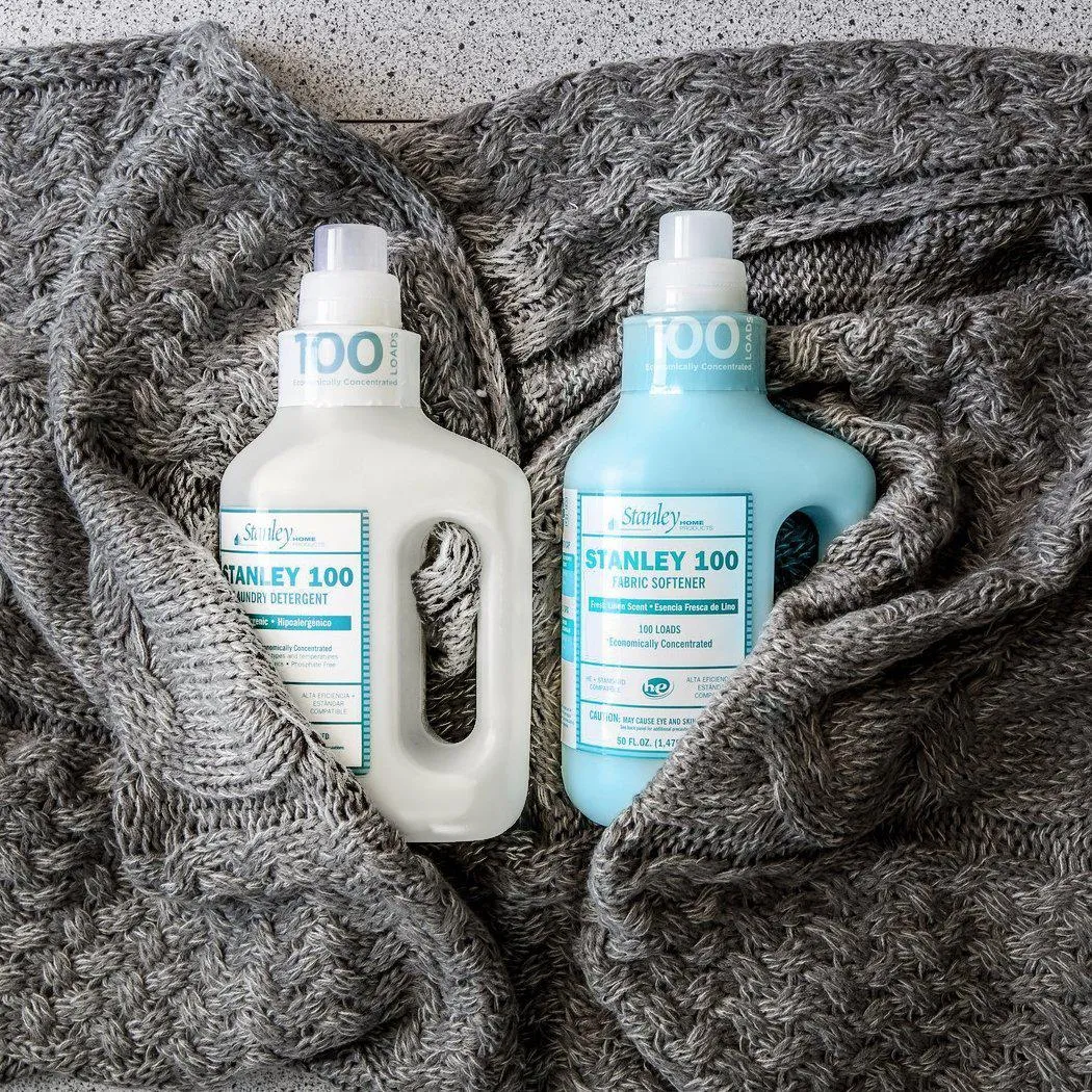 100 Laundry Detergent Hypoallergenic & Fragrance Free - Color Safe
