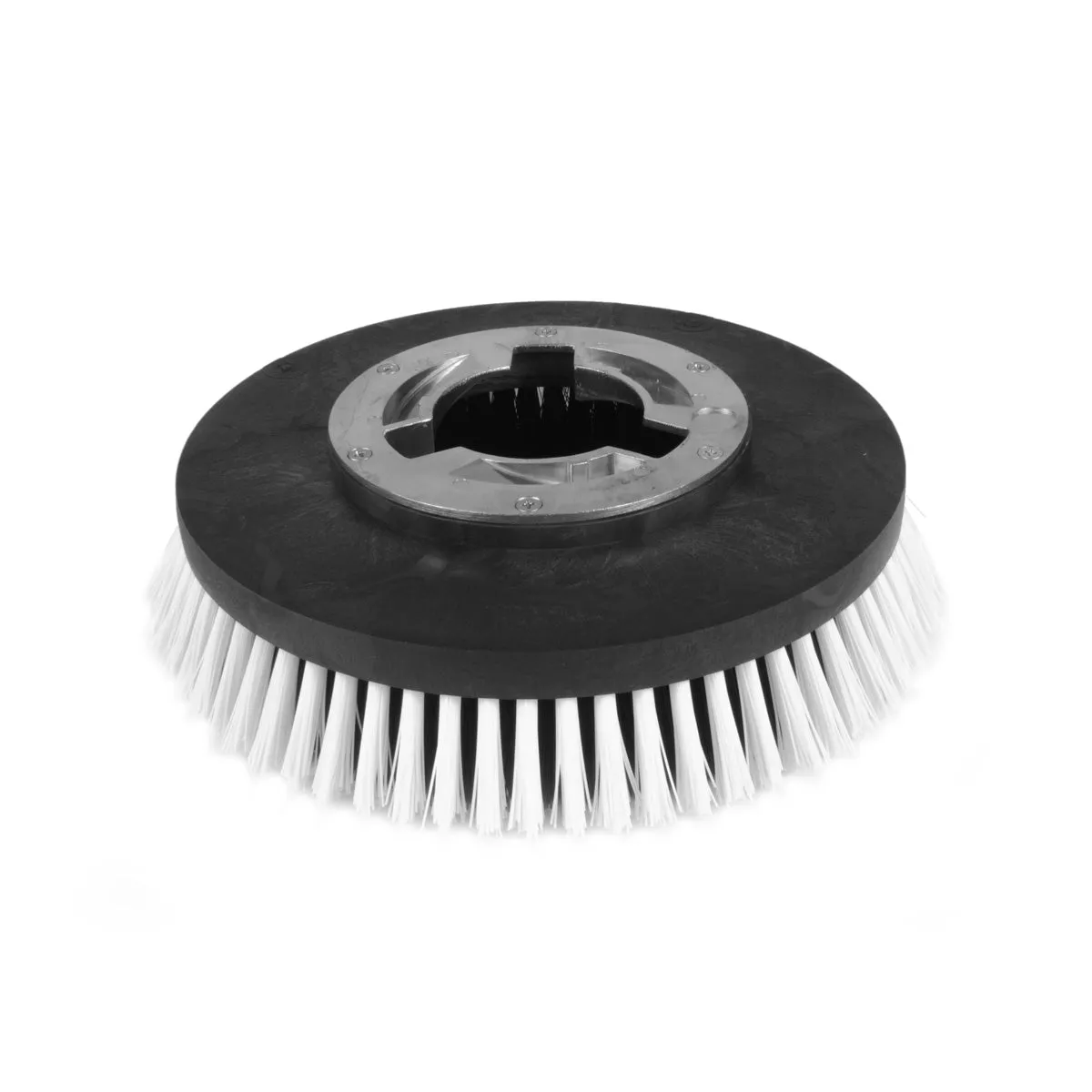 13" Nylon Carpet Scrubbing Brush for Floor Buffers (11" Actual Diameter)