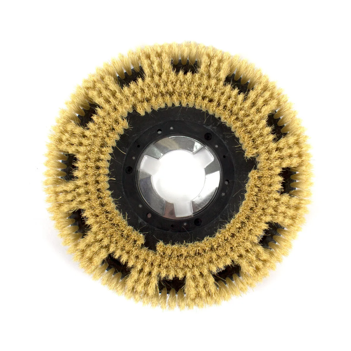 16" Tampico Floor Scubbing & Polishing Brush for Floor Buffers (14" Actual Diameter)