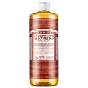 18-In-1 Pure-Castile Soap - Eucalyptus