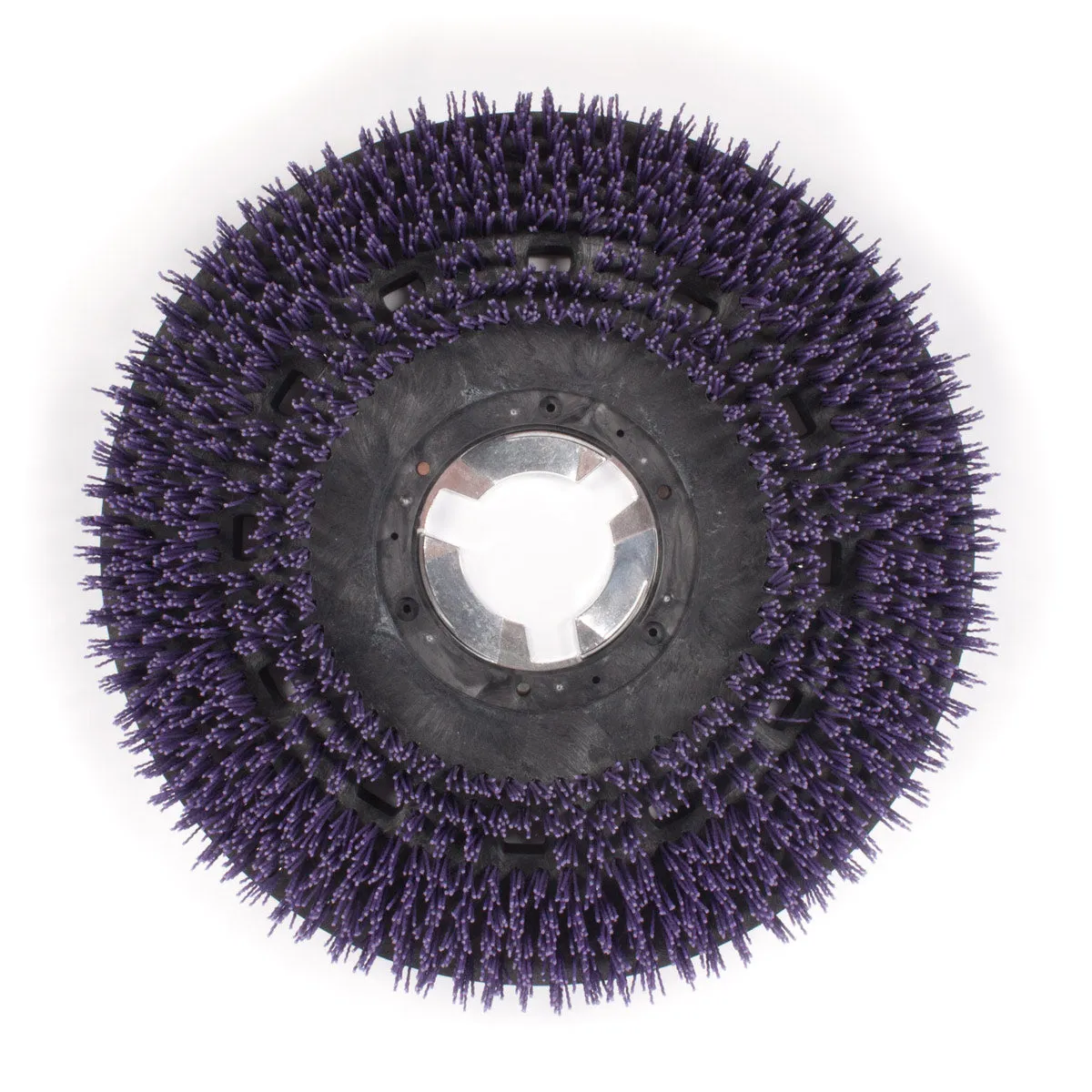 20" Extra Heavy Duty 46 Grit Impregnated Nylon Floor Stripping Brush for Floor Buffers (18" Actual Diameter)