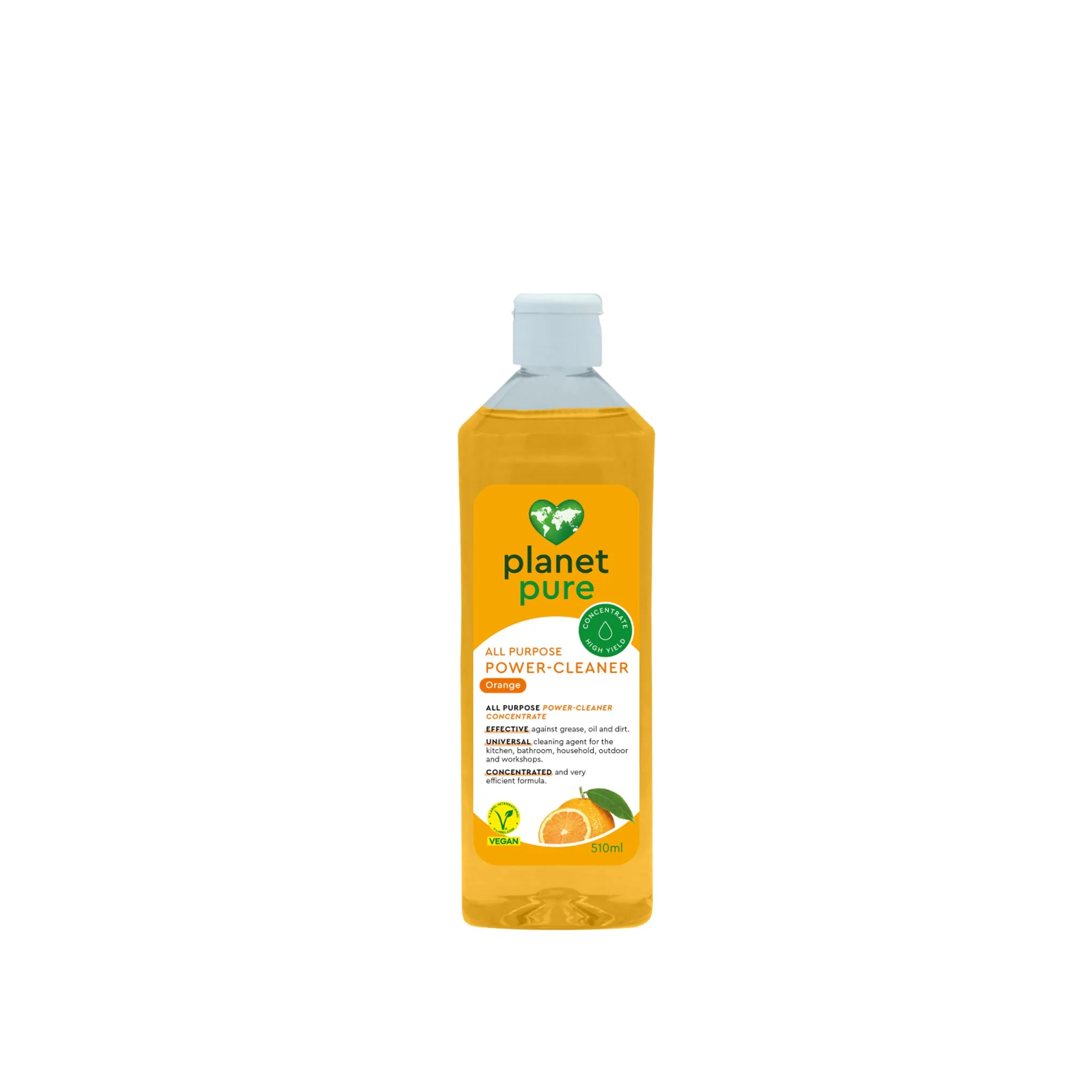 All-round cleaning concentrate, orange, 510 ml