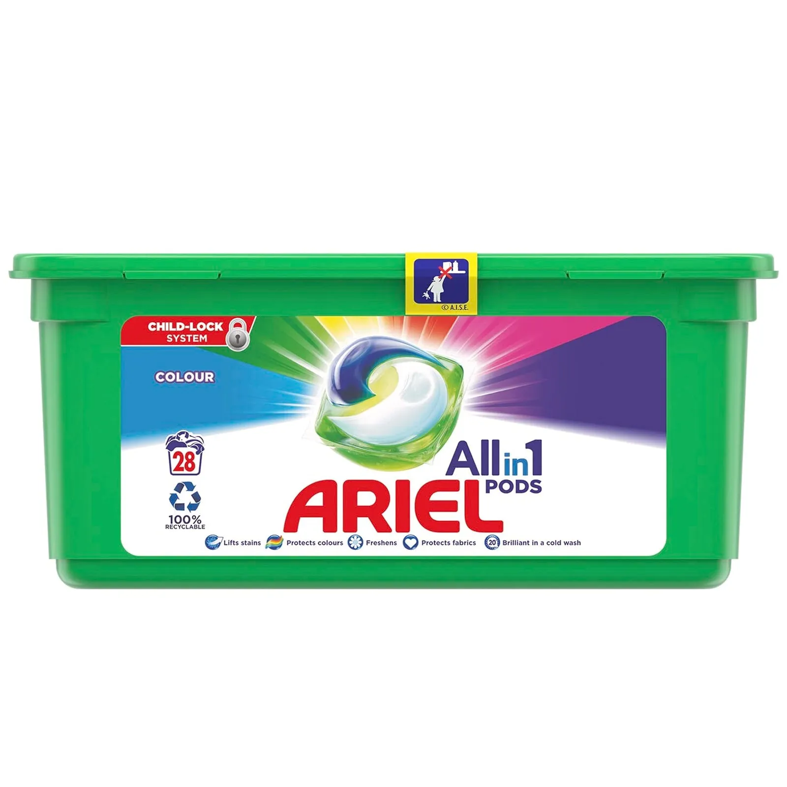 Ariel Colour All In 1 Pods 28 Washes