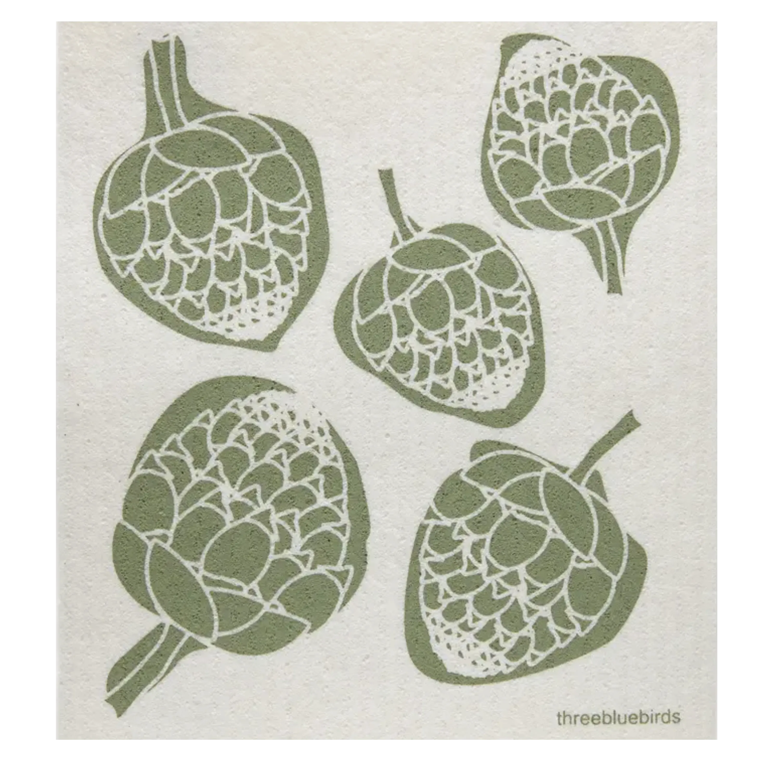 Artichokes Swedish Dishcloth
