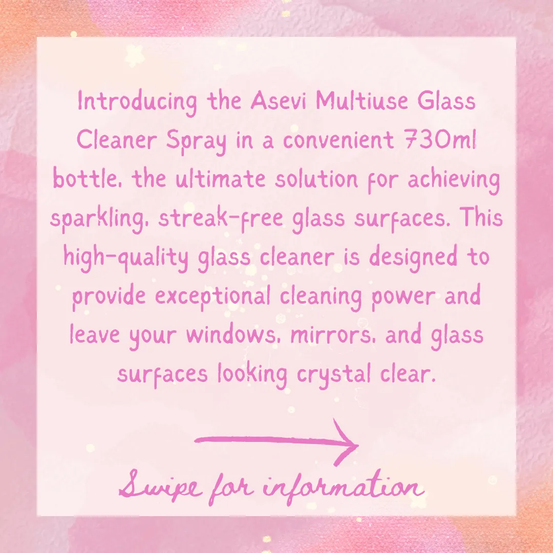 Asevi Multiuse Glass & Mirror Cleaner