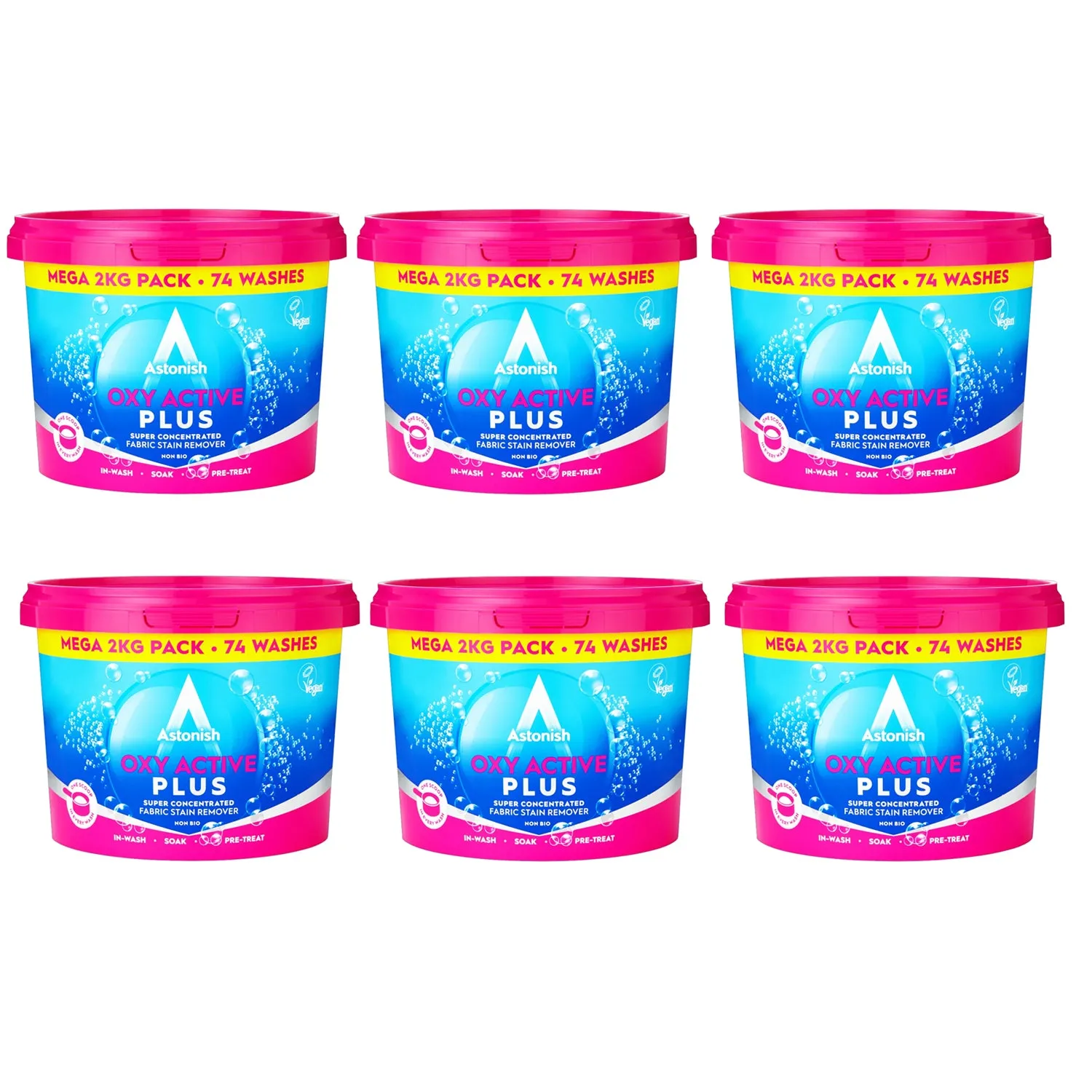Astonish Oxy Active Plus Fabric Stain Remover 2kg