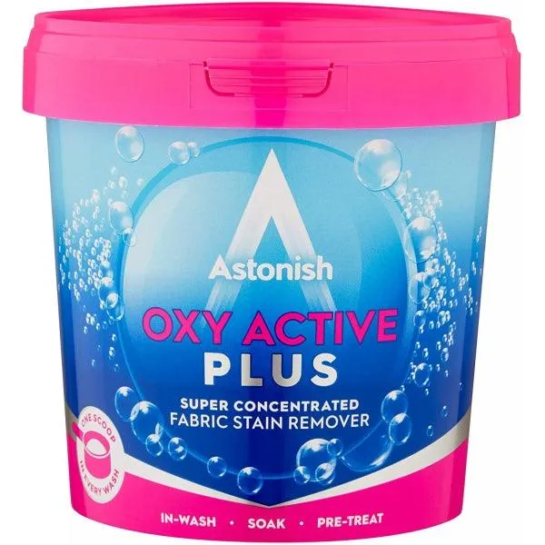 ASTONISH OXY ACTIVE PLUS FABRIC STAIN REMOVER 2KG