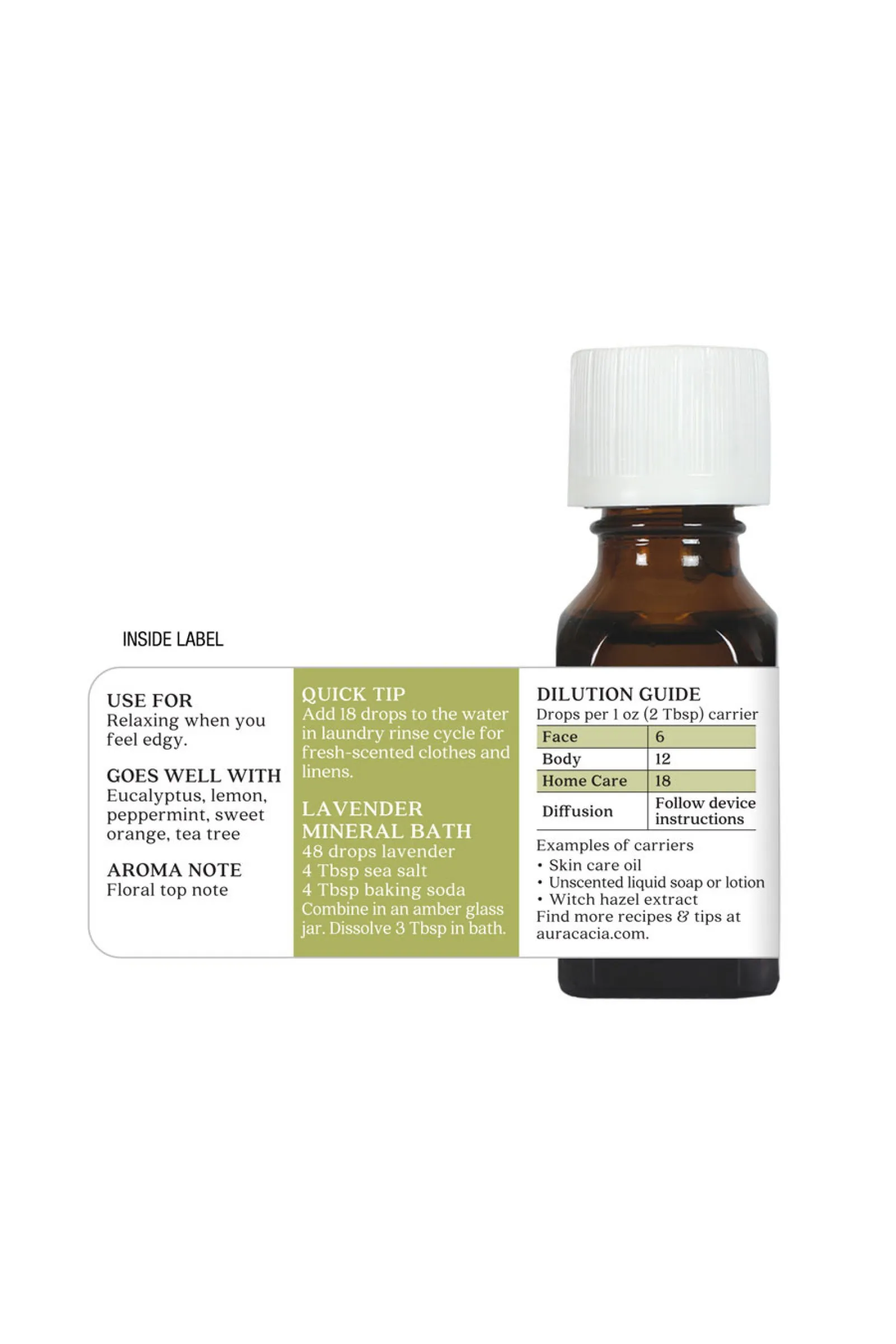 Aura Cacia Lavender Oil 15ml