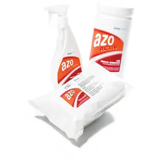 AzoActive Hard Surface Disinfectant Wipes - Pack of 100