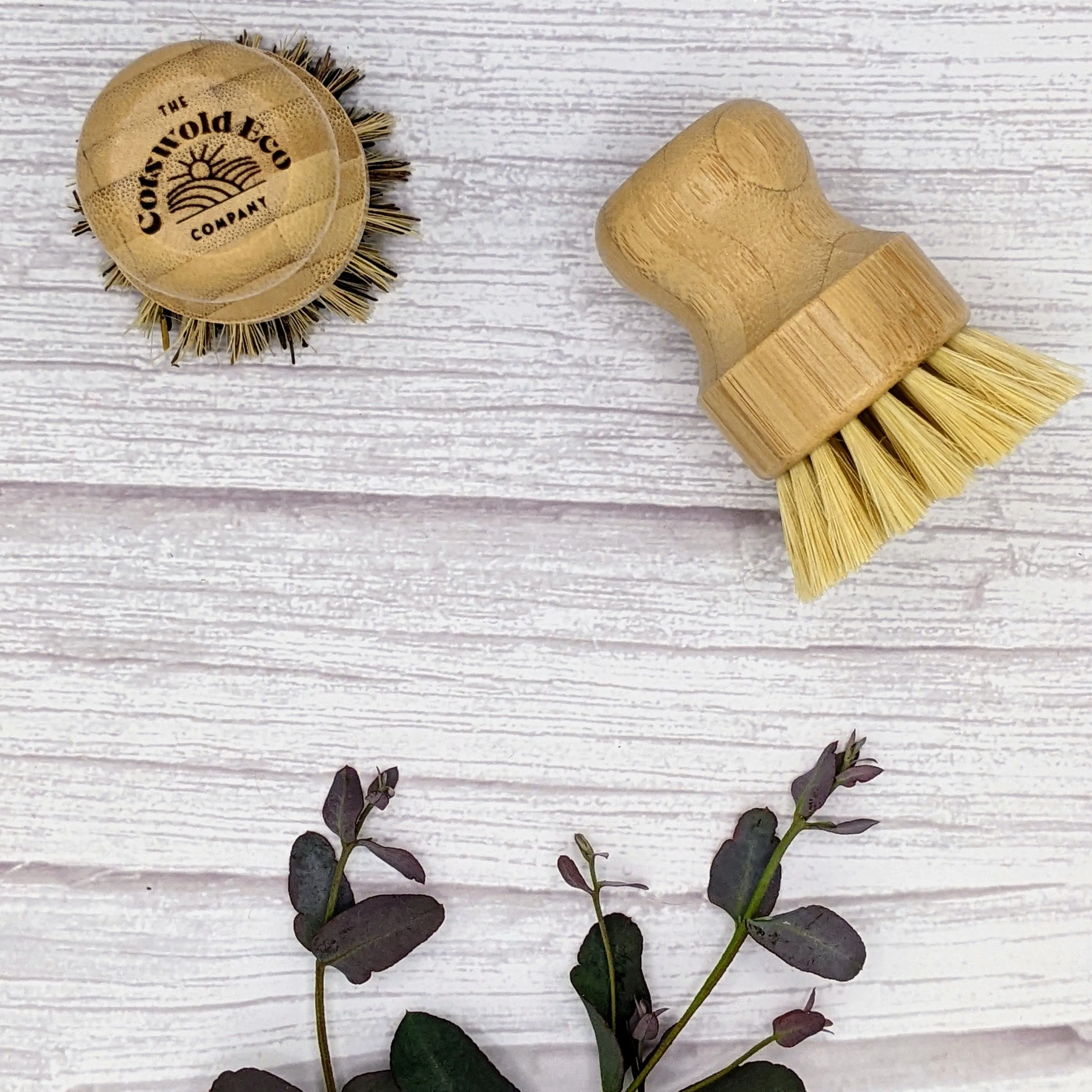 Bamboo & Sisal Scrubbing Brushes