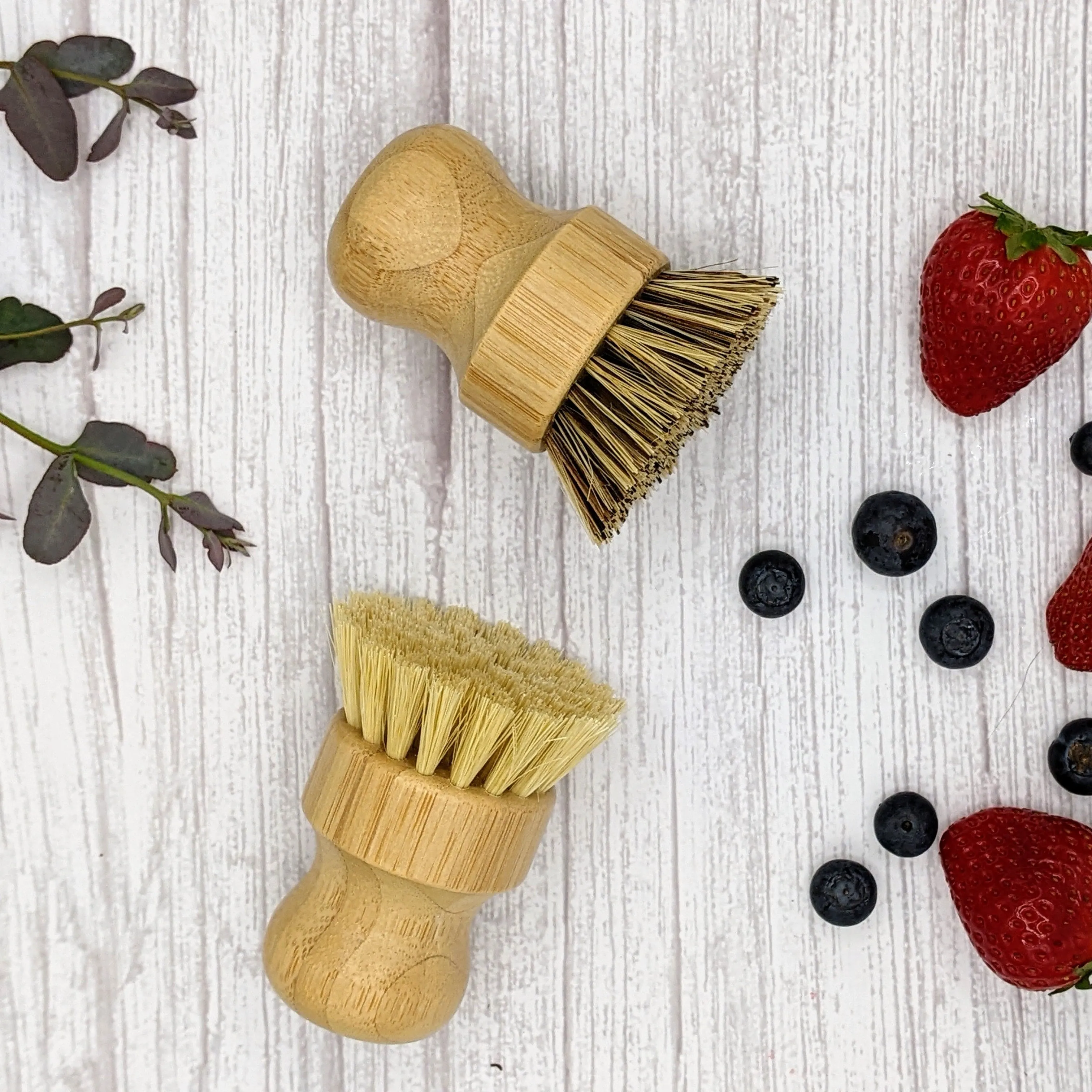 Bamboo & Sisal Scrubbing Brushes