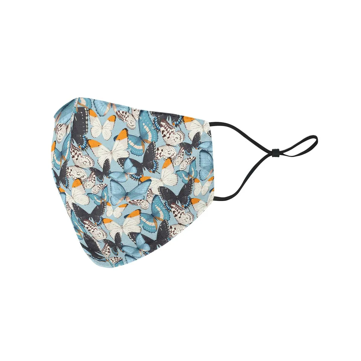 Beautiful Butterfly Pattern Face Cover
