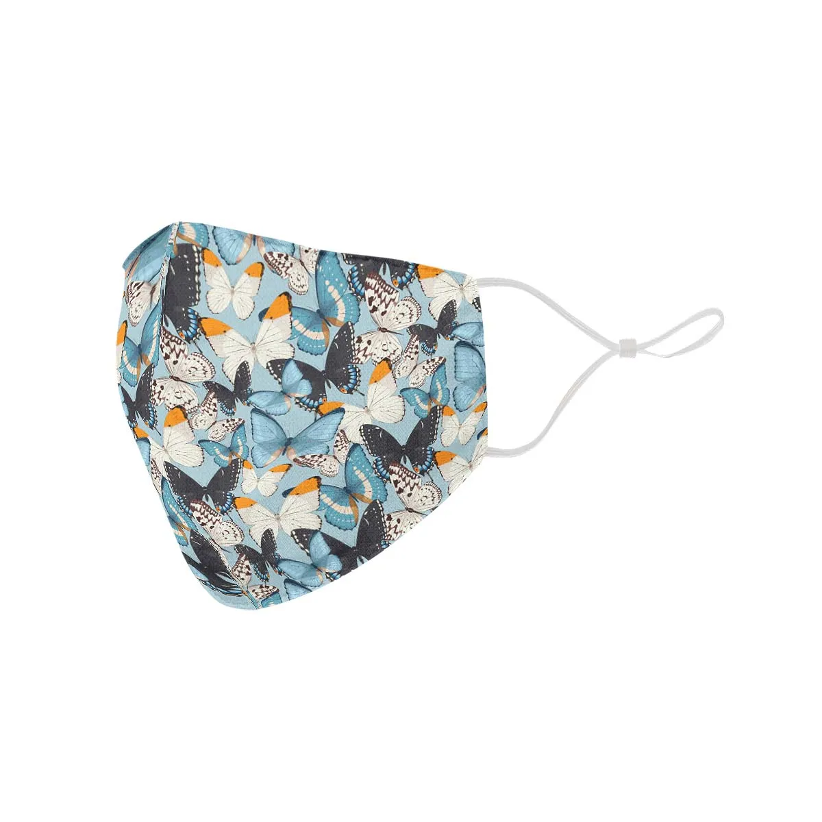 Beautiful Butterfly Pattern Face Cover