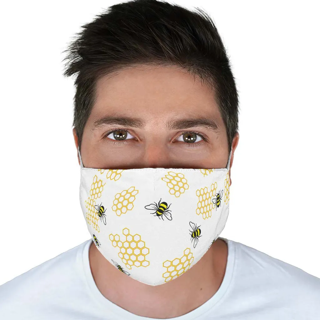 Bees Knees Face Cover