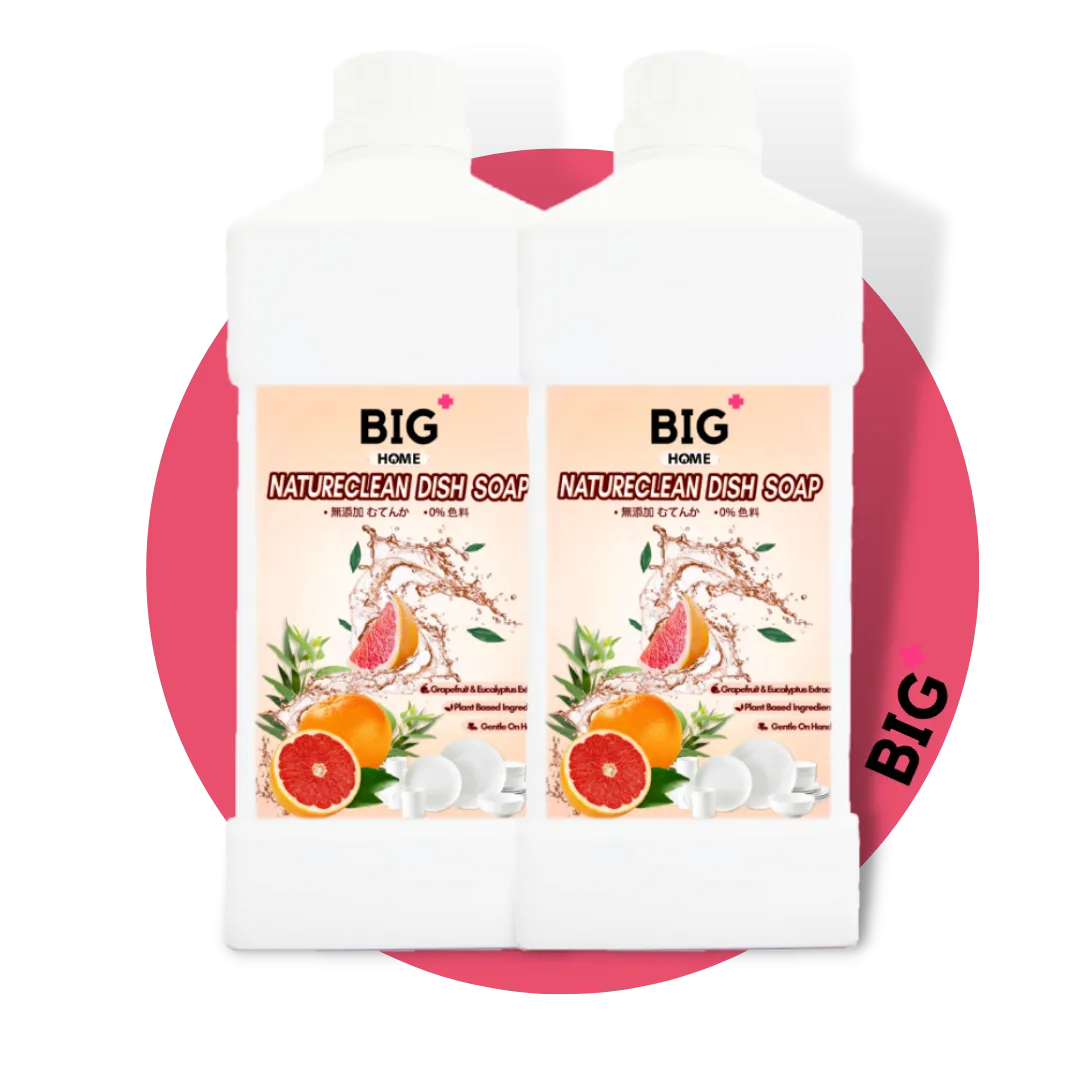 BIG  Natureclean Premium Dish Soap |  2 x 1000ml