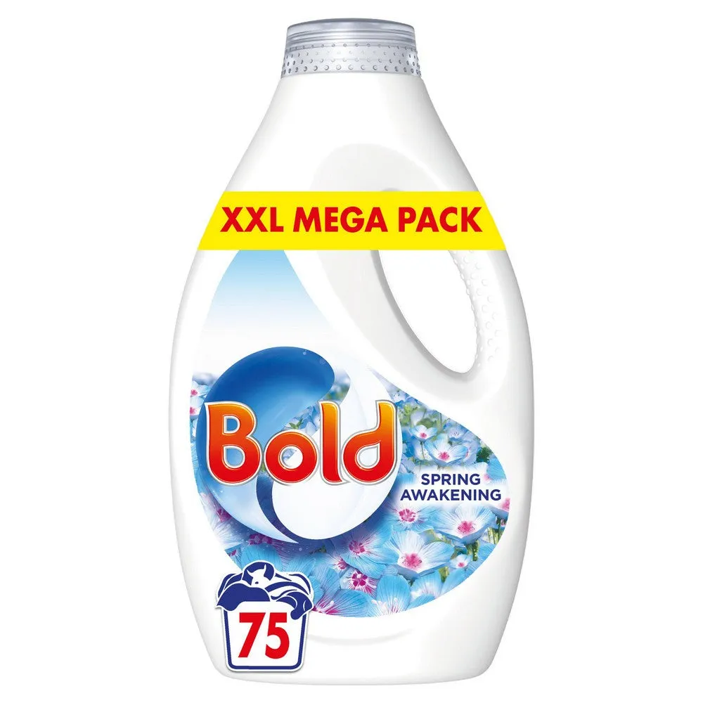 Bold Liquid Spring Awakening Laundry Detergent 75 Washes