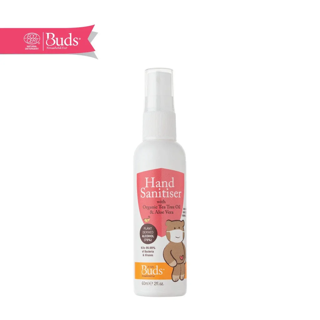 Buds Household Eco Hand Sanitiser Spray 60ml