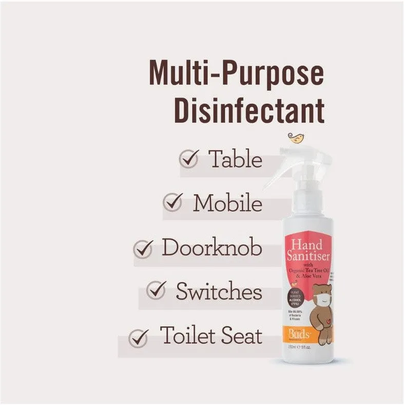 Buds Household Eco Hand Sanitiser Spray 60ml