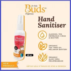 Buds Household Eco Hand Sanitiser Spray 60ml