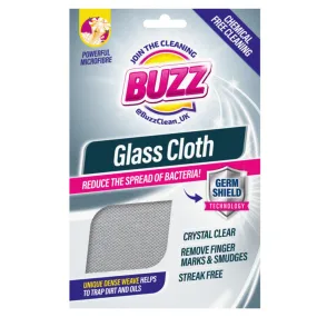Buzz Microfibre Glass Cloth With Germ Shield Technology