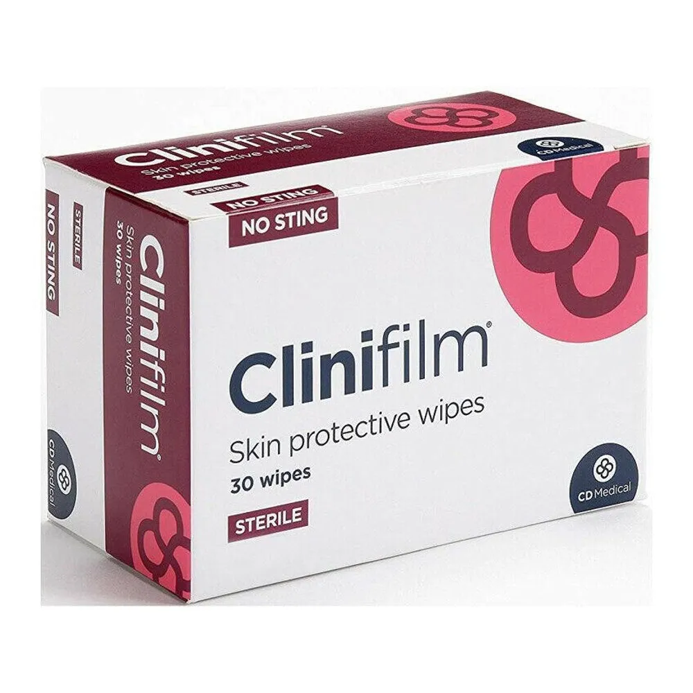 Clinifilm Skin Protective Wipes - Box of 30