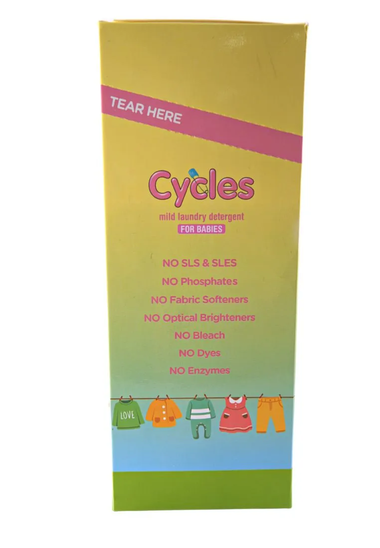 Cycles Mild Laundry Powder Detergent