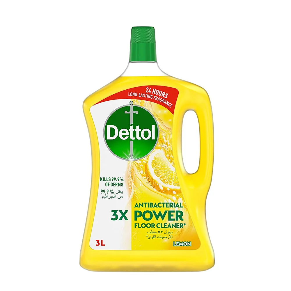 Dettol Multipurpose Floor Cleaner 3L Lemon