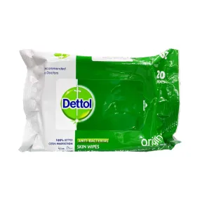 Dettol Skin Wipes Orginal 20 Pieces