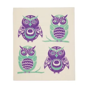 Eco Cloths - Owls - Simone Diamond (Coast Salish)