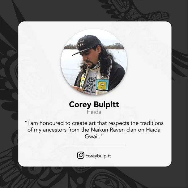 Eco Cloths - Soaring Eagle - Corey Bulpitt (Haida)