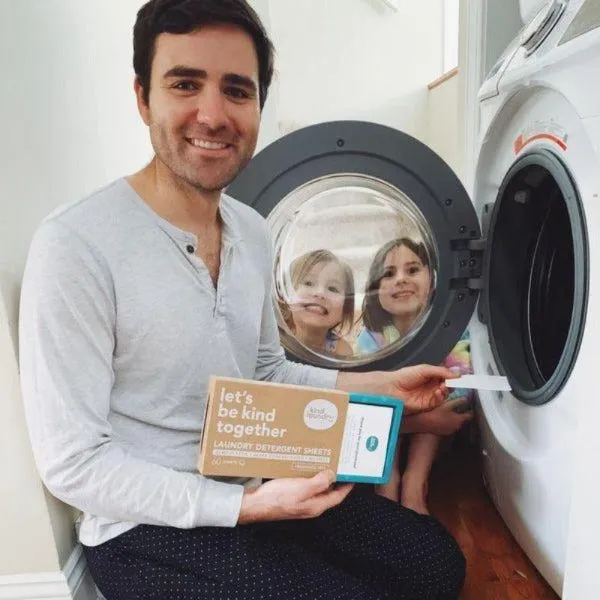 Eco-Friendly Laundry Detergent Sheets- Ocean Breeze (60 Loads)