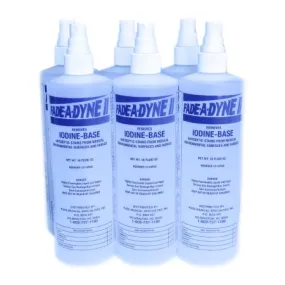 Fade-A-Dyne II® Iodine Stain Remover Alcohol Based Pump Spray Liquid 16 oz. Bottle Alcohol Scent NonSterile - Russ Medical Specialist  Mfr# 6/16FAD II