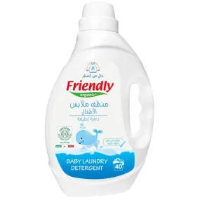 Friendly Organic 2000ml Fragrance Free Baby Laundry Detergent, White