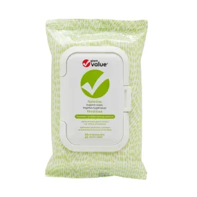 Giant Value Feminine Hygienic Wipes, 32-Pack