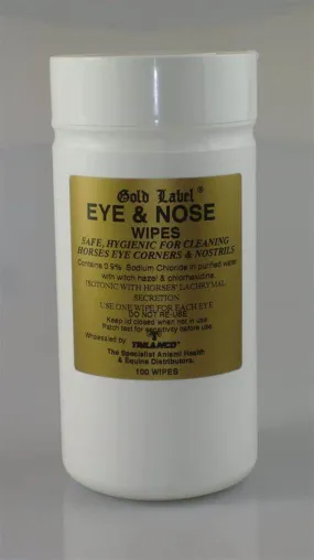 Gold Label Eye & Nose Wipes (100)