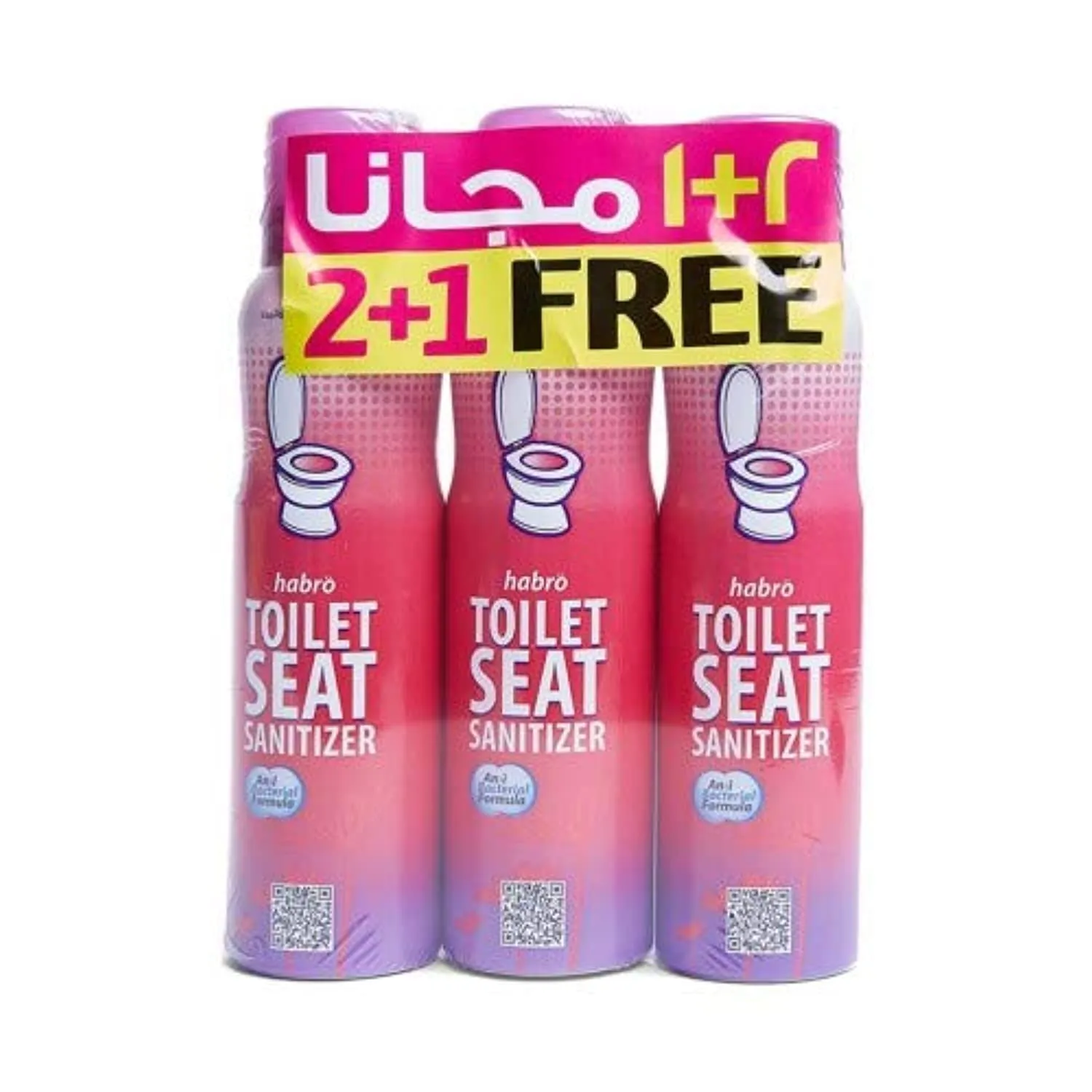 Habro Toilet Seat Sanitizer 150ml (2 1) Free