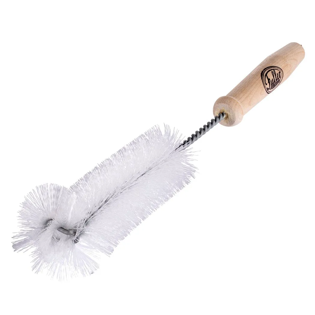 Jar Brush with Easy Grip Natural Wood Handle - Bristles hold shape