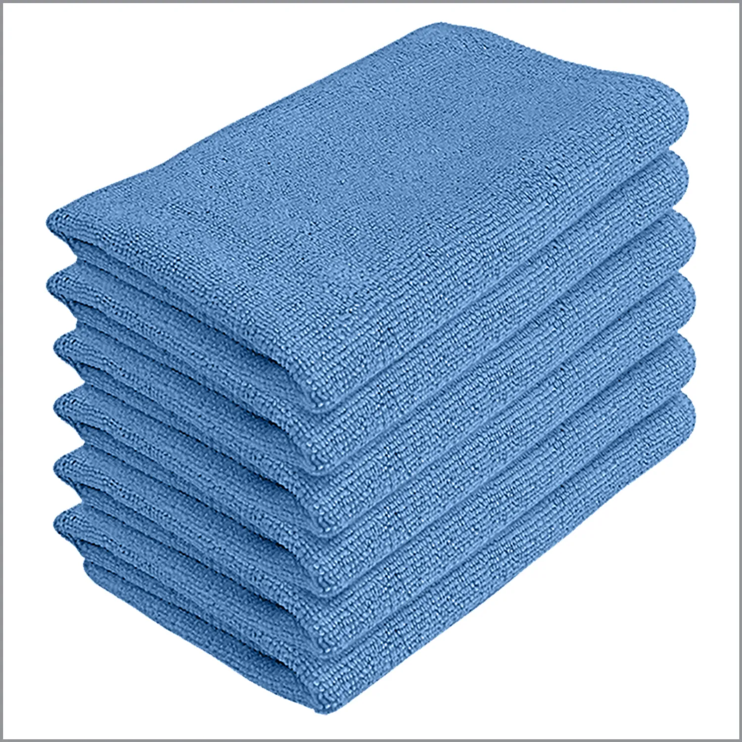 Jumbo Microfiber Cleaning Cloth, 14" x 16" - 6 Pack