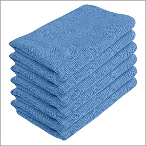 Jumbo Microfiber Cleaning Cloth, 14" x 16" - 6 Pack