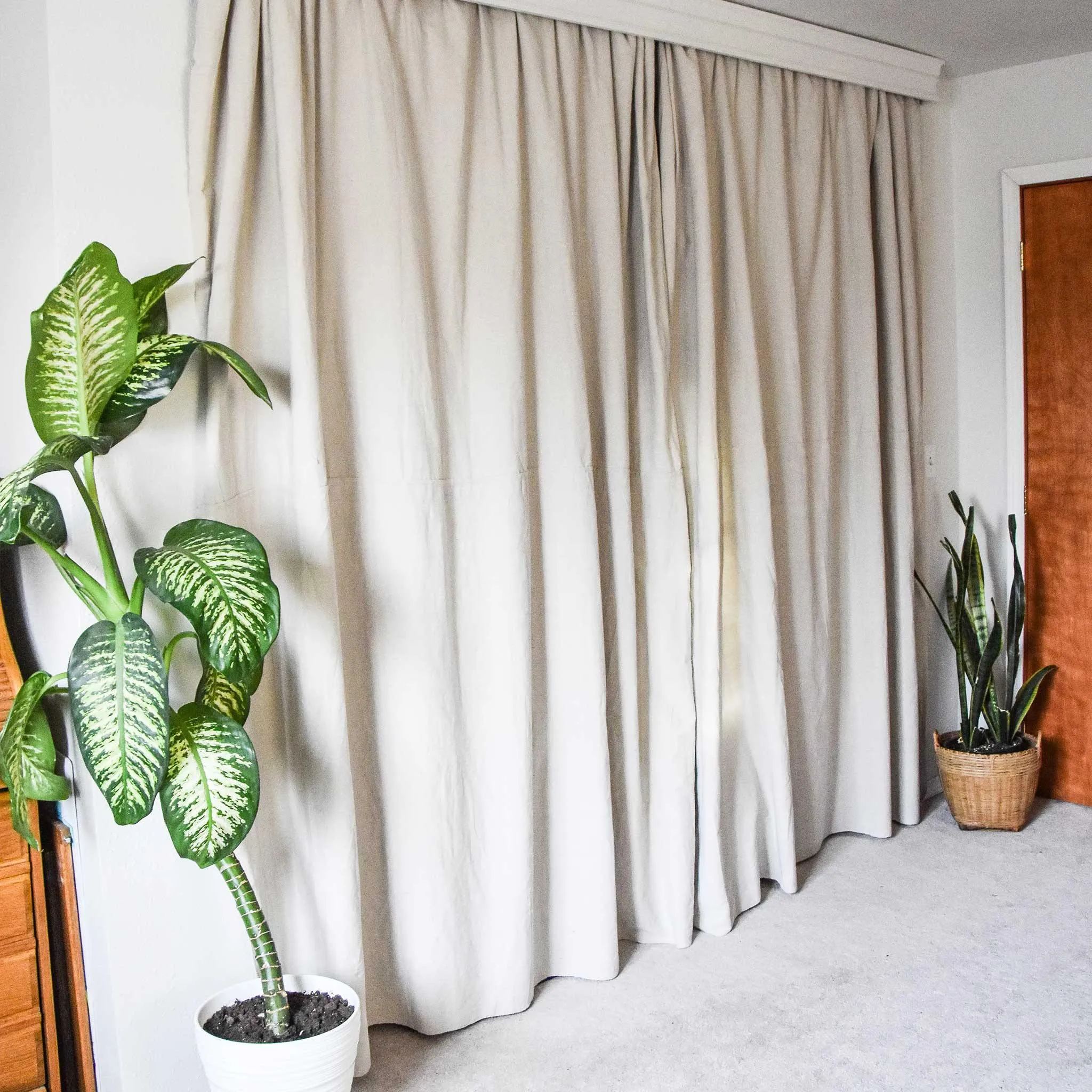 KLOMO Canvas Drop Cloth Cover