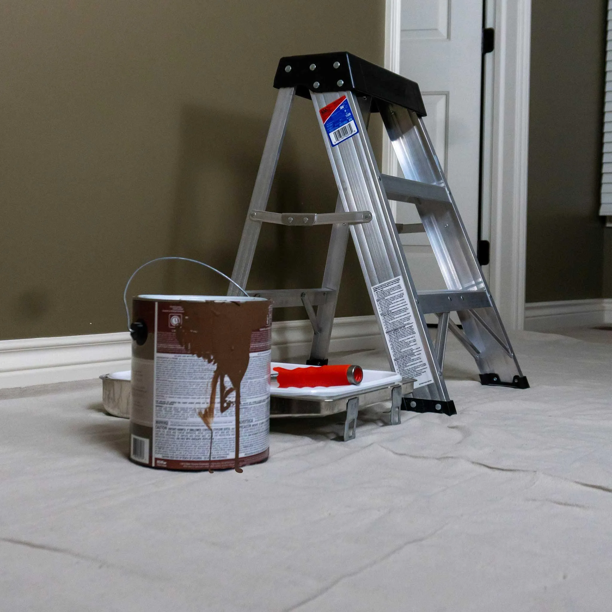 KLOMO Canvas Drop Cloth Cover