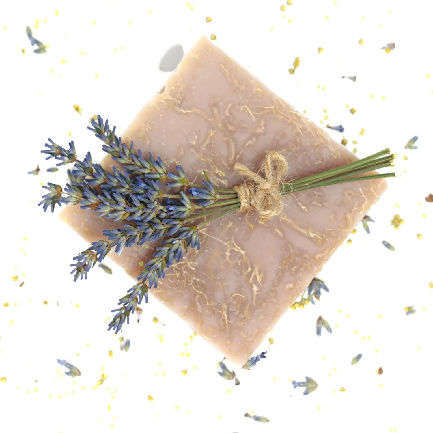 Lavender & Meadowsweet Loofah Natural Soap