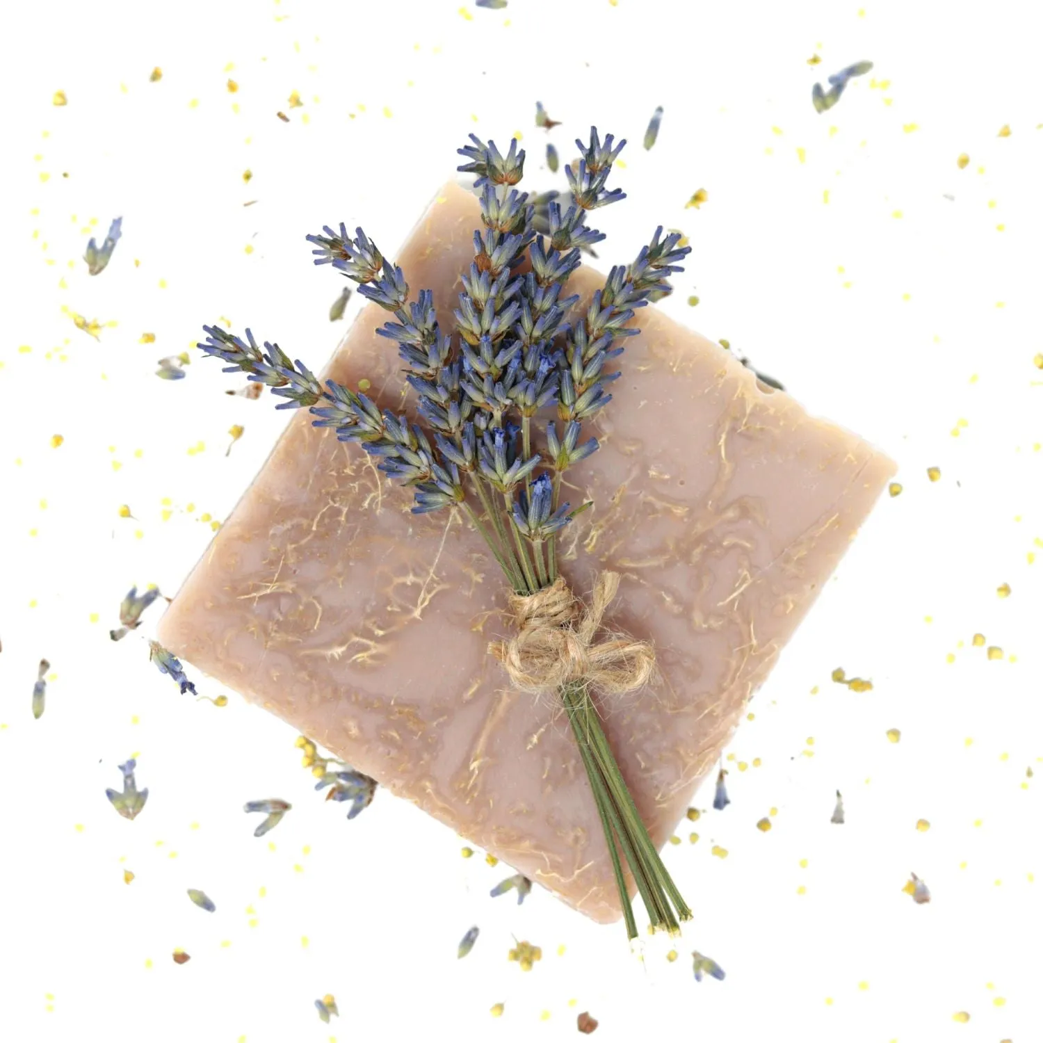 Lavender & Meadowsweet Loofah Natural Soap