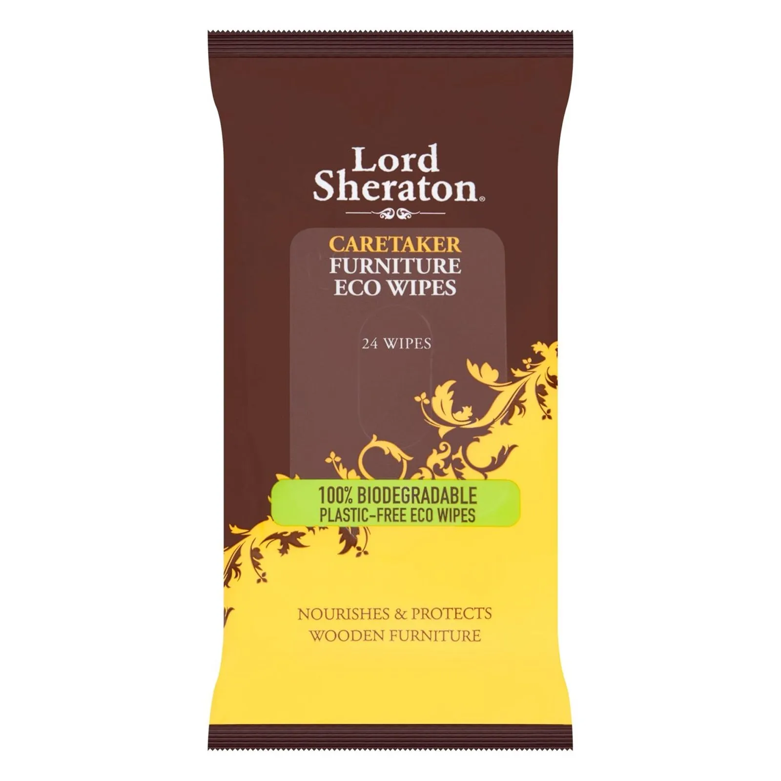 Lord Sheraton Caretaker Furniture Eco Wipes 24 Pack