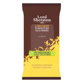 Lord Sheraton Caretaker Furniture Eco Wipes 24 Pack