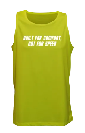 Men's Reflective Tank - Comfort Not Speed