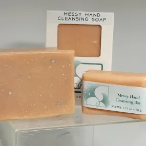 Messy Hand Scrubbing Soap