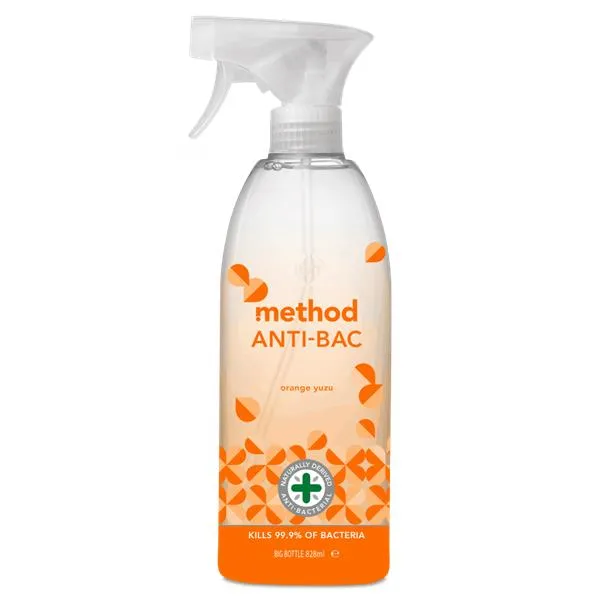Method Anti-Bacterial Cleaner Orange Yuzu 828ml