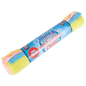 Minky Microfibre Cloths 4 Pack